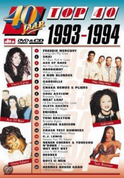 poster 40 Jaar Top 40/1993-1994